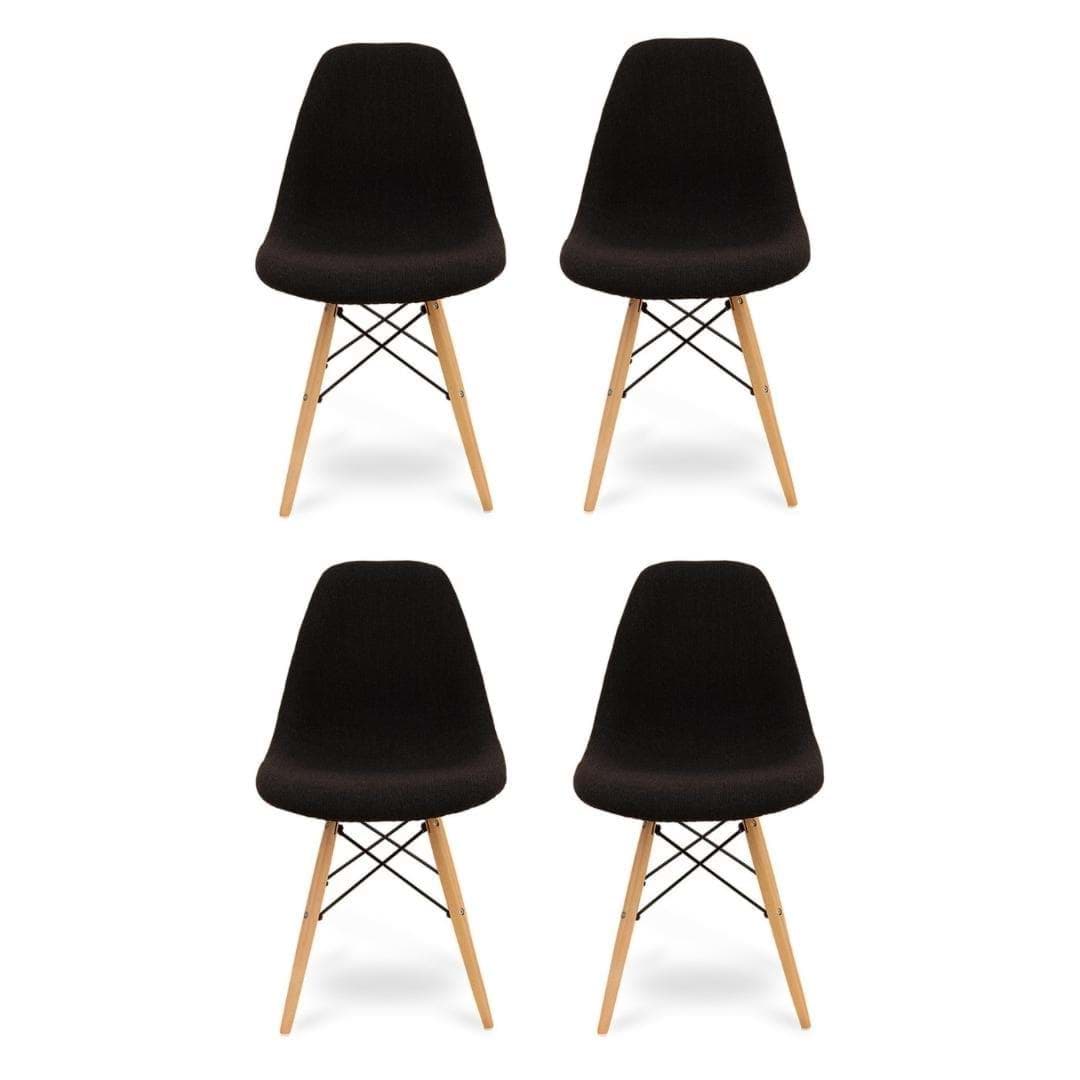 Eames Sandalye Takım - Füme resmi